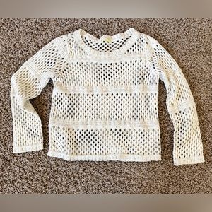Gianni Bini crochet sweater